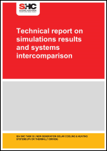 Technical report on simulations results and systems intercomparison
